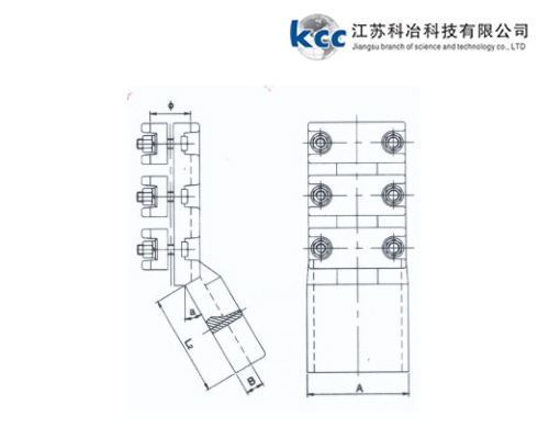 耐熱導線/大截麵導線螺栓型設備線夾